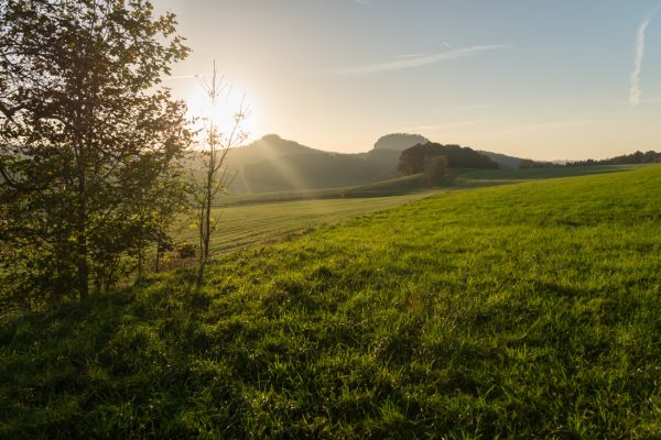 Sonnenuntergang bei den Bäresnteinen
